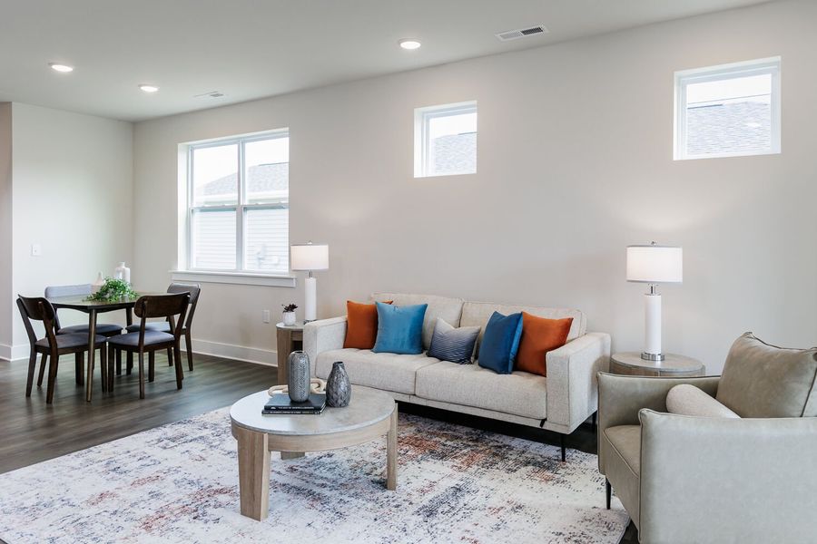 Furnished interior view inside a new home in Stonebarrow, Lillington (Image 4). Furnished interior view inside a new home in Stonebarrow, Lillington (Image 4).