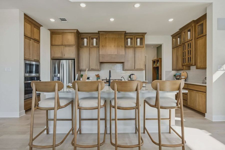 Furnished interior view inside a new home in The Grove Frisco, Frisco (Image 5). Furnished interior view inside a new home in The Grove Frisco, Frisco (Image 5).