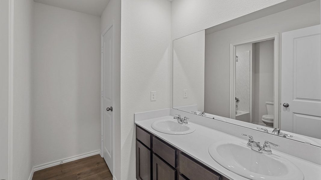 Furnished interior view inside a new home in Waverly Estates, Josephine (Image 6).