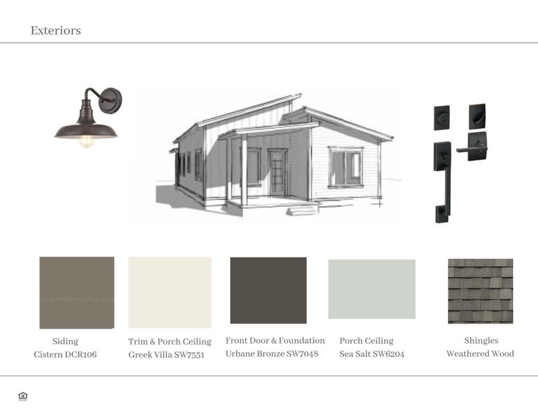 Sample of building materials used in homes in , Summerville (Image 11).