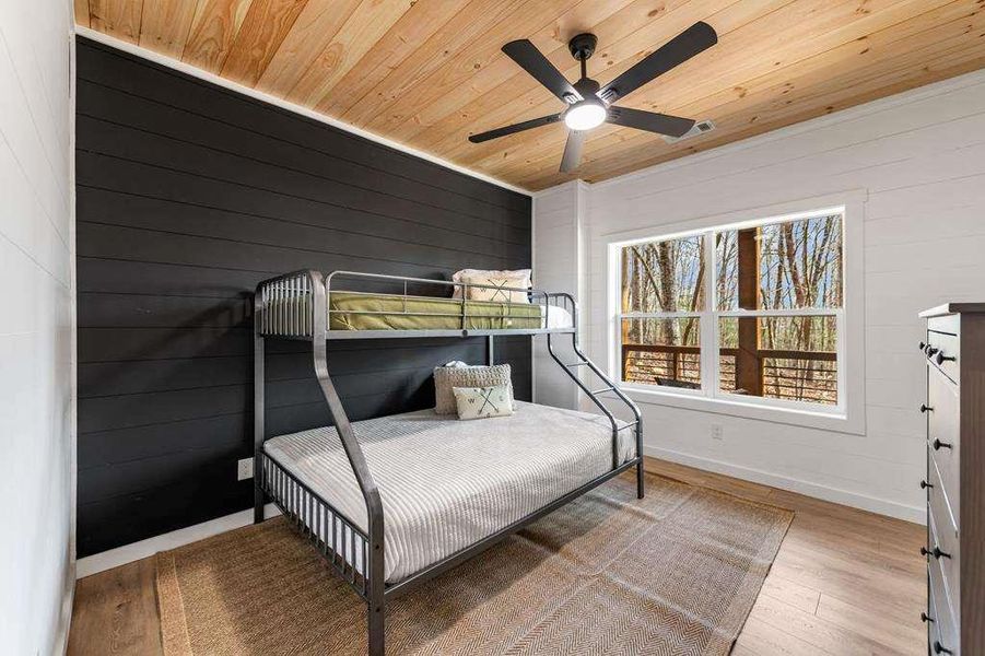 Furnished interior view inside a new home in , Morganton (Image 41).