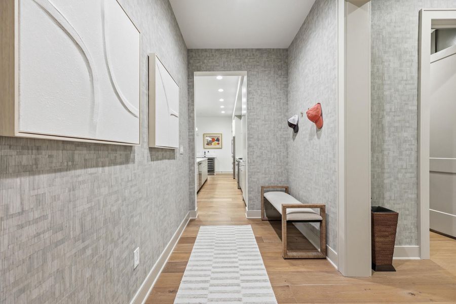 Furnished interior view inside a new home in , Charleston (Image 15).