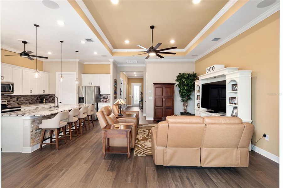 Furnished interior view inside a new home in , Ocala (Image 15). Furnished interior view inside a new home in , Ocala (Image 15).
