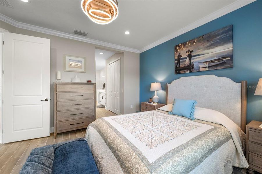 Furnished interior view inside a new home in , Sarasota (Image 30).