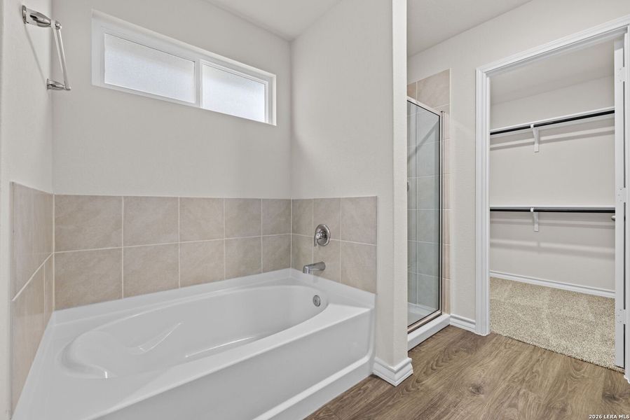 Furnished interior view inside a new home in Redbird Ranch, San Antonio (Image 7).