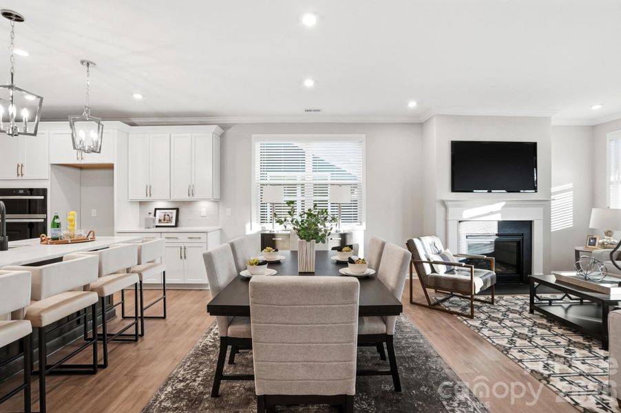 Furnished interior view inside a new home in Roseshire Chase, Huntersville (Image 31).