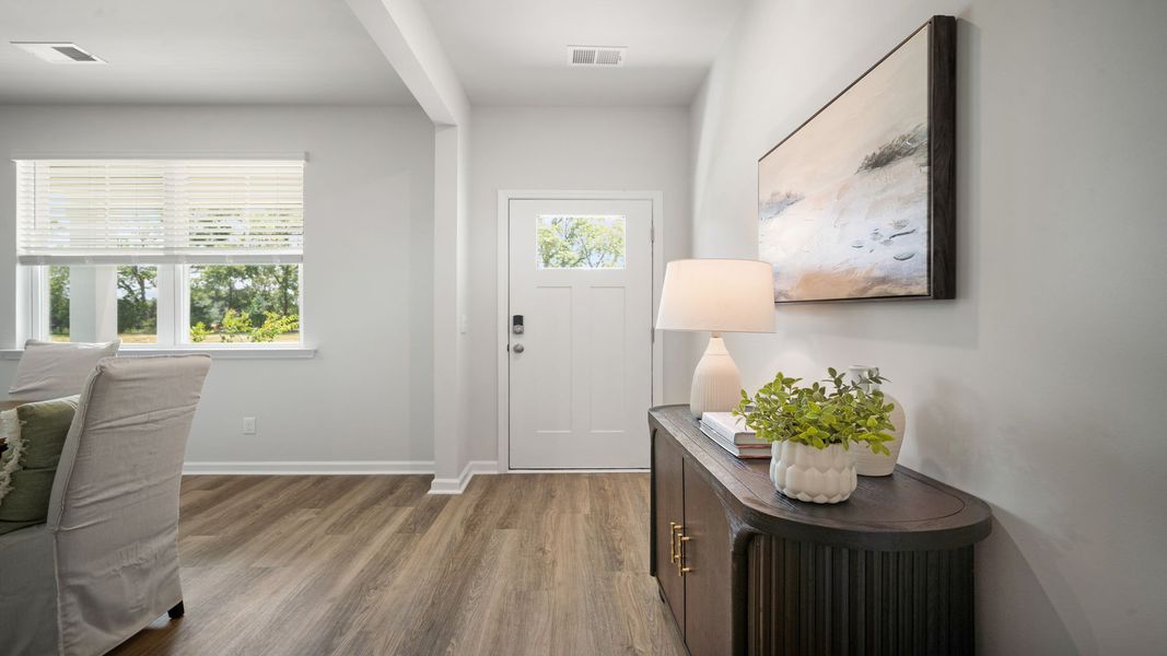 Furnished interior view inside a new home in Fernhill Farms, Statesboro (Image 8).