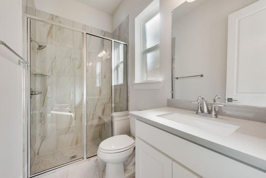 Furnished interior view inside a new home in South Pointe, Mansfield (Image 15).