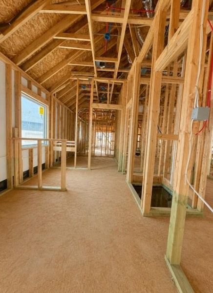 In-progress construction of a new home in Escondido, Magnolia, TX (Image 11). In-progress construction of a new home in Escondido, Magnolia, TX (Image 11).