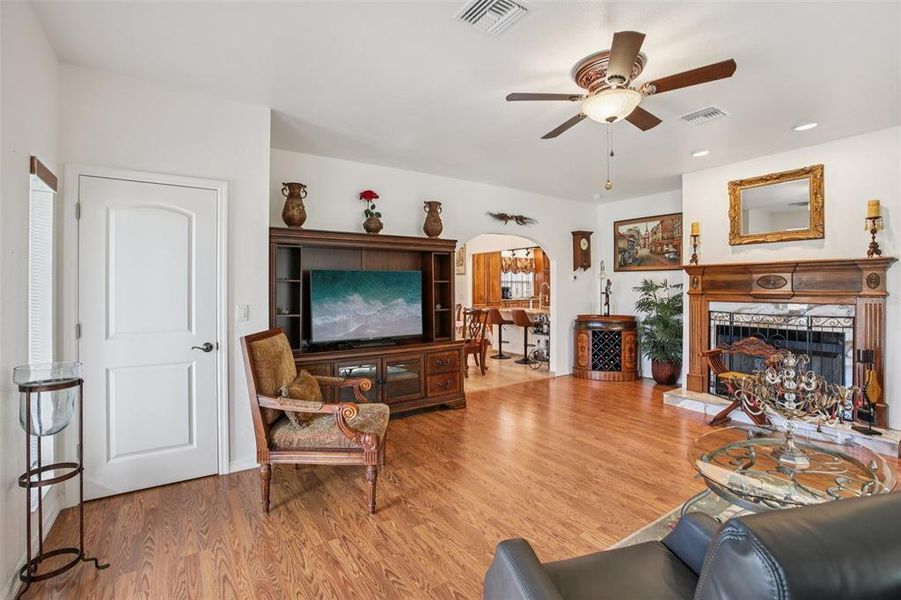 Furnished interior view inside a new home in , St. Petersburg (Image 3).