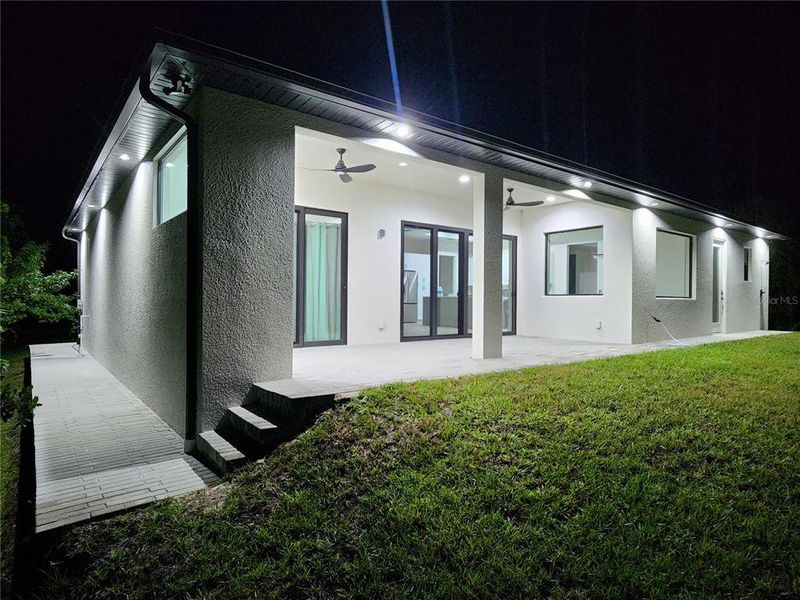 Exterior details and patio area of a home in , Port Charlotte (Image 21). Exterior details and patio area of a home in , Port Charlotte (Image 21).