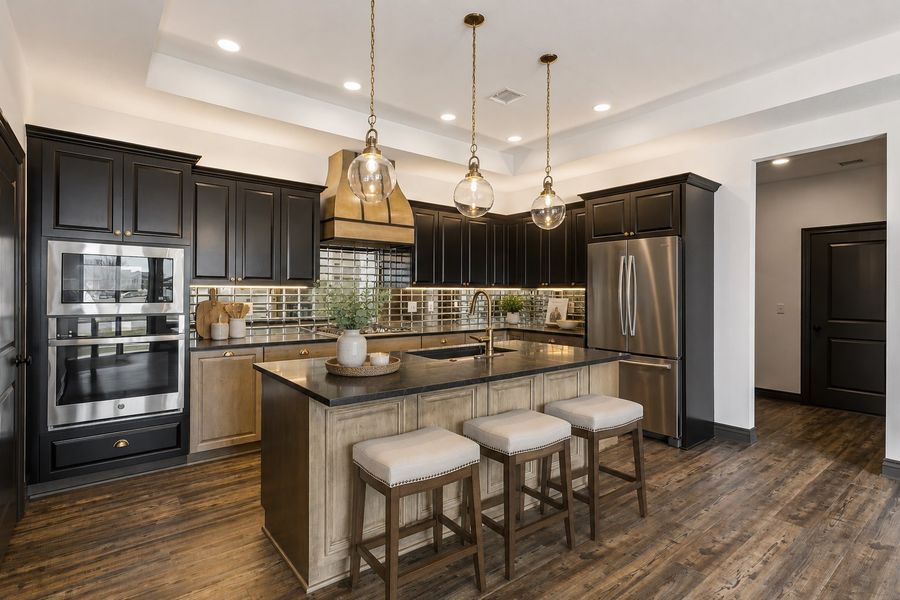 Representative furnished interior of a home built from the Promenade III by Perfection Builders in The Courtyards at The Heritage, Andover (Image 5).