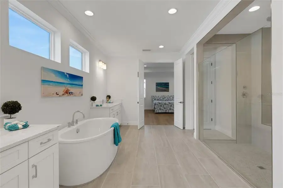 Furnished interior view inside a new home in Cassata Lakes, Nokomis (Image 34).