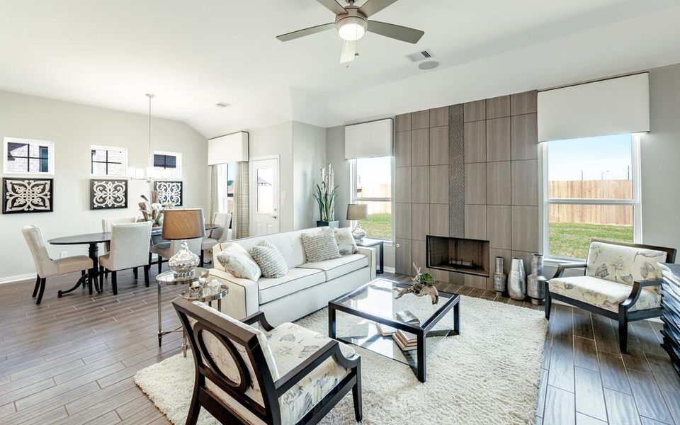 Furnished interior view inside a new home in Martha's Vineyard, Alvin (Image 32).