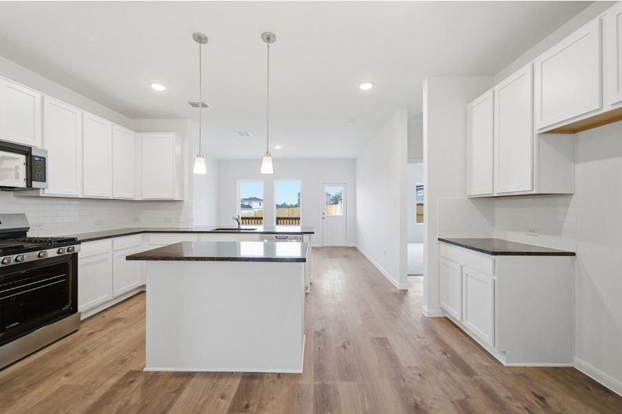 Furnished interior view inside a new home in Willow View, Converse (Image 5).