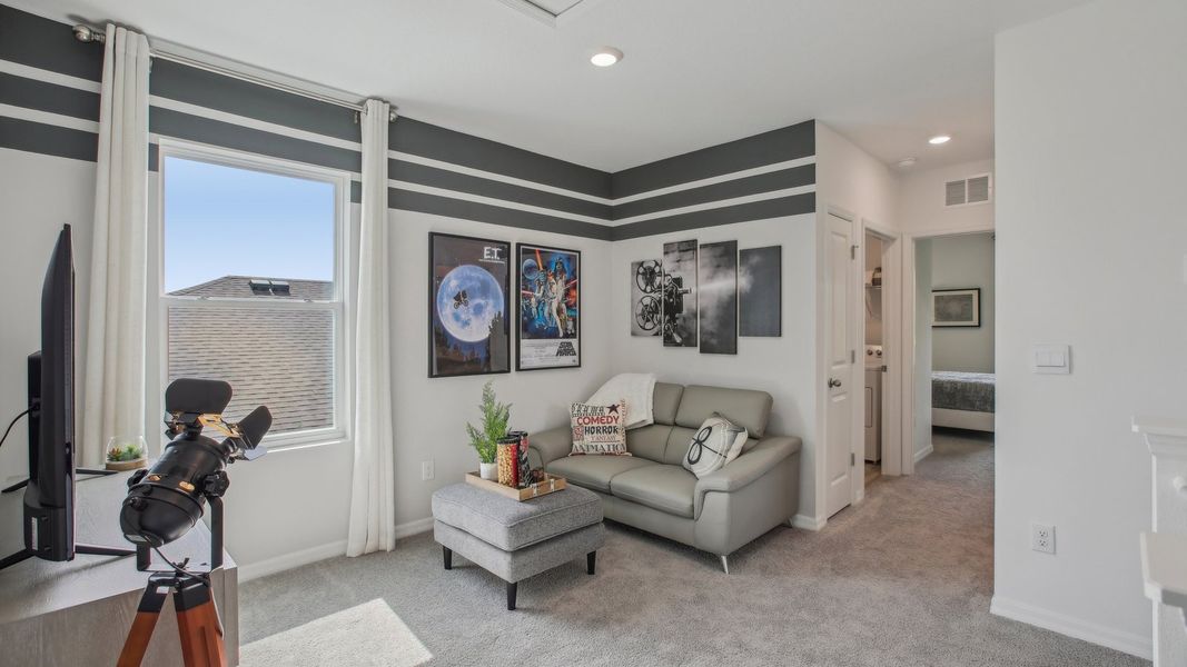 Furnished interior view inside a new home in Berry Bay, Wimauma (Image 23).