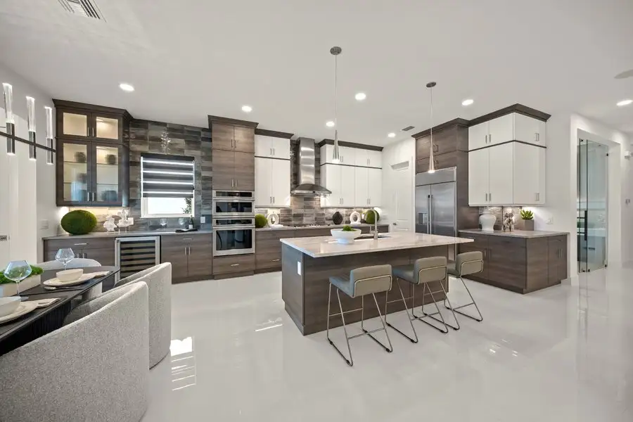 Representative furnished interior of a home built from the Outrigger by Homes by Towne in Palmera at Wellen Park, Venice (Image 4).