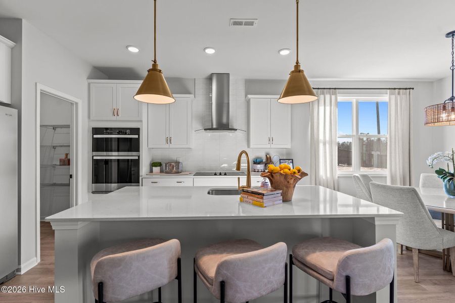 Furnished interior view inside a new home in Terrapin, Leland (Image 8).