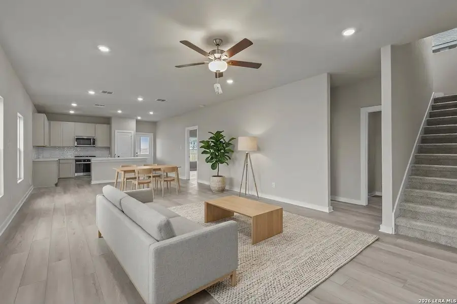 Furnished interior view inside a new home in Garden Grove, San Antonio (Image 12).