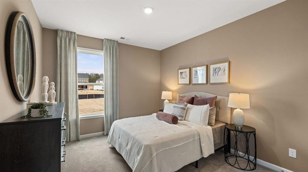 Furnished interior view inside a new home in Heritage Pointe, Senoia (Image 11).