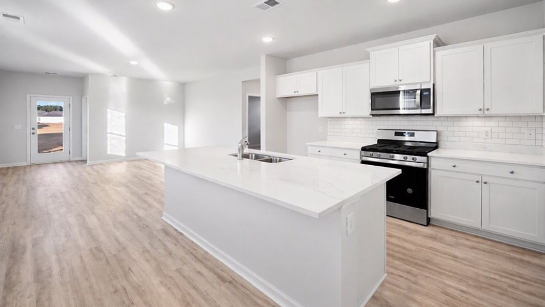 Furnished interior view inside a new home in Sease's Pond, Gilbert (Image 3).