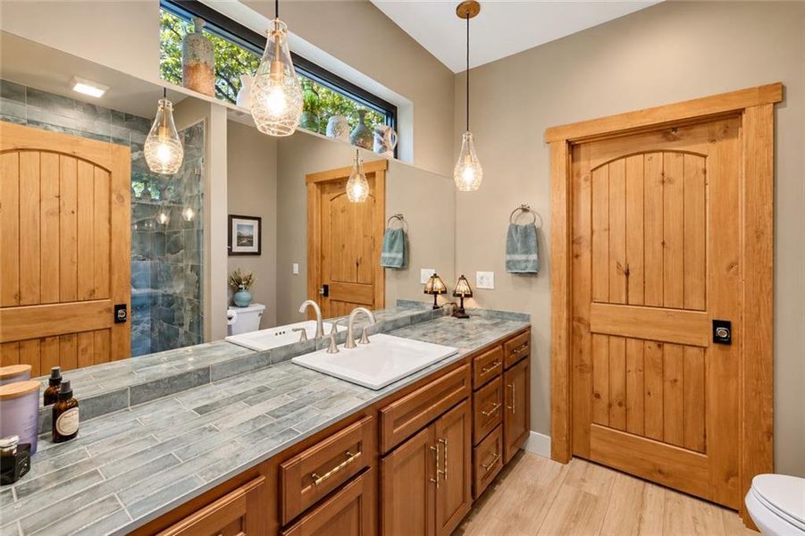 Furnished interior view inside a new home in , Ellijay (Image 17).
