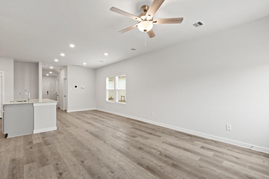 Spacious, unfurnished interior of a new home in Barrett Crossing, Crosby (Image 13).
