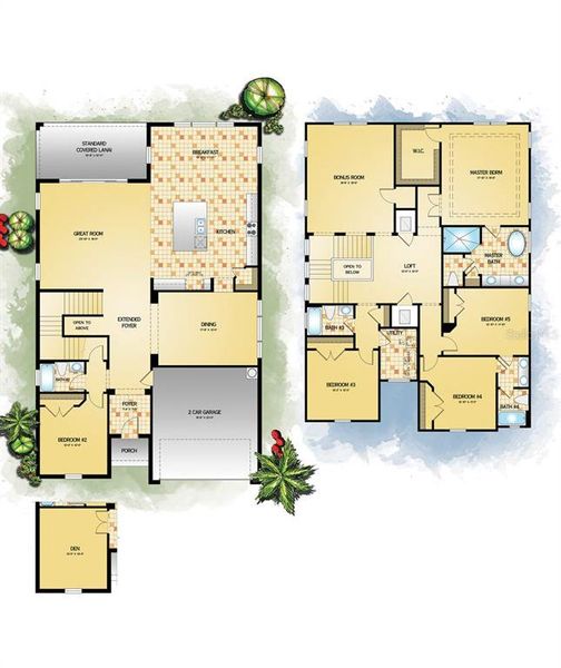 Kensington Floor Plan