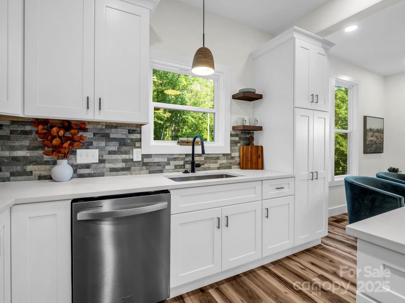 Furnished interior view inside a new home in , Hendersonville (Image 31).