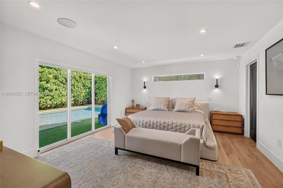 Furnished interior view inside a new home in , Miami (Image 7).
