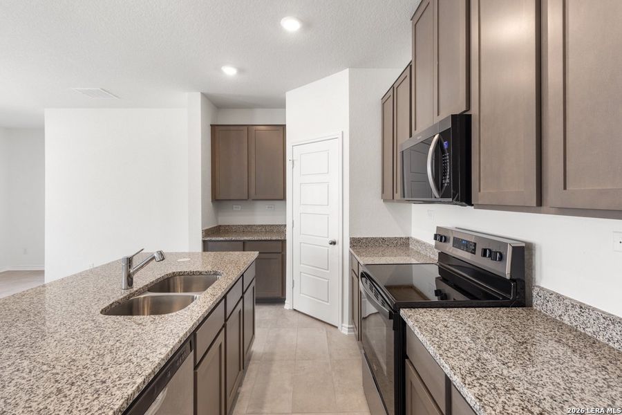 Furnished interior view inside a new home in Spanish Trails, San Antonio (Image 11). Furnished interior view inside a new home in Spanish Trails, San Antonio (Image 11).