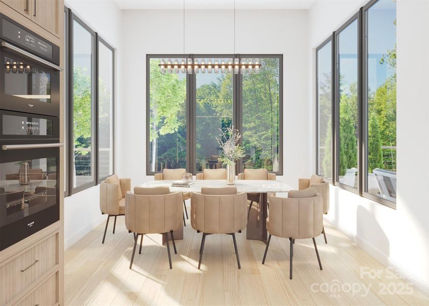 Furnished interior view inside a new home in , Arden (Image 8).