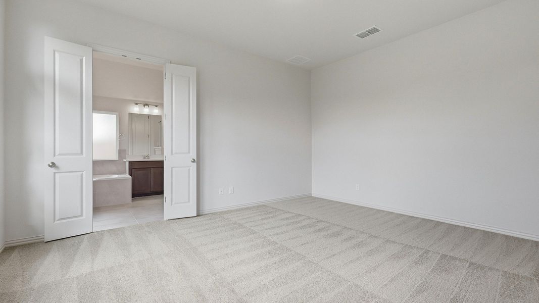 Furnished interior view inside a new home in Anna Ranch, Anna (Image 26). Furnished interior view inside a new home in Anna Ranch, Anna (Image 26).