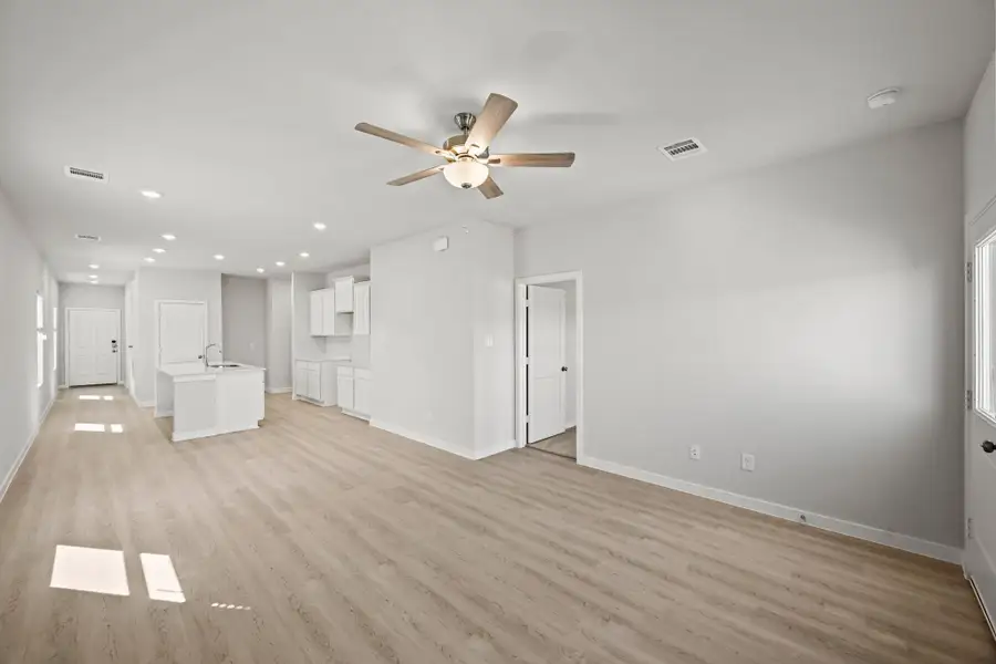 Spacious, unfurnished interior of a new home in Northpark South, Porter (Image 13). Spacious, unfurnished interior of a new home in Northpark South, Porter (Image 13).