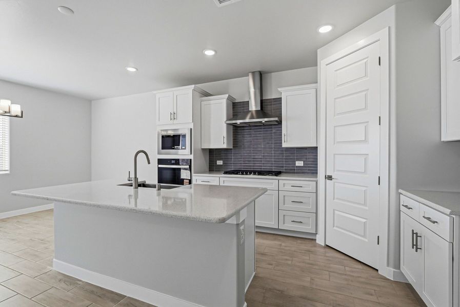 Furnished interior view inside a new home in Emerald Estates, El Paso (Image 9).