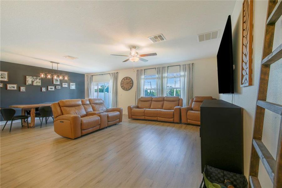 Furnished interior view inside a new home in Wind Meadows South, Bartow (Image 13).