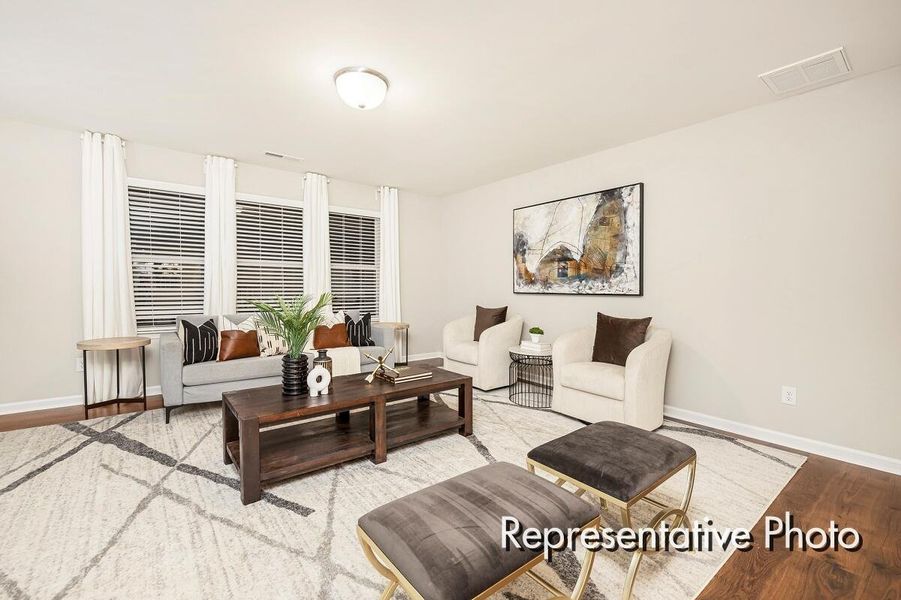 Furnished interior view inside a new home in , Ridgeville (Image 13).