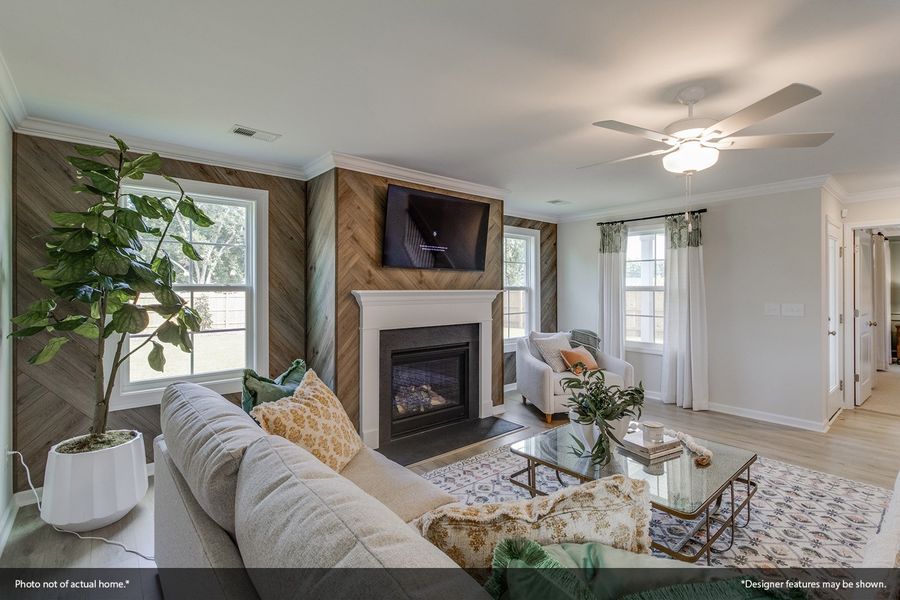 Furnished interior view inside a new home in Dove Hollow, Chesnee (Image 10).