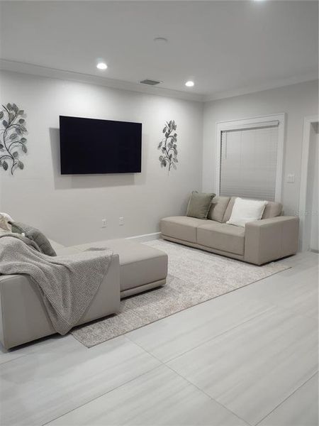 Furnished interior view inside a new home in , Port Charlotte (Image 8). Furnished interior view inside a new home in , Port Charlotte (Image 8).