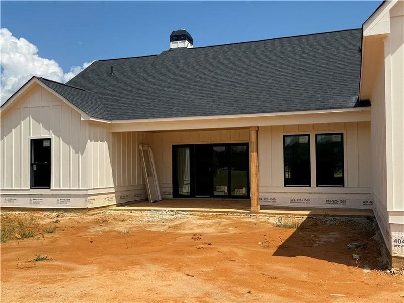 Front exterior of a new home in , Dallas, GA, highlighting curb appeal (Image 2). Front exterior of a new home in , Dallas, GA, highlighting curb appeal (Image 2).