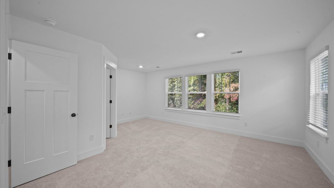 Furnished interior view inside a new home in Clayton Crossing, Arden (Image 7). Furnished interior view inside a new home in Clayton Crossing, Arden (Image 7).