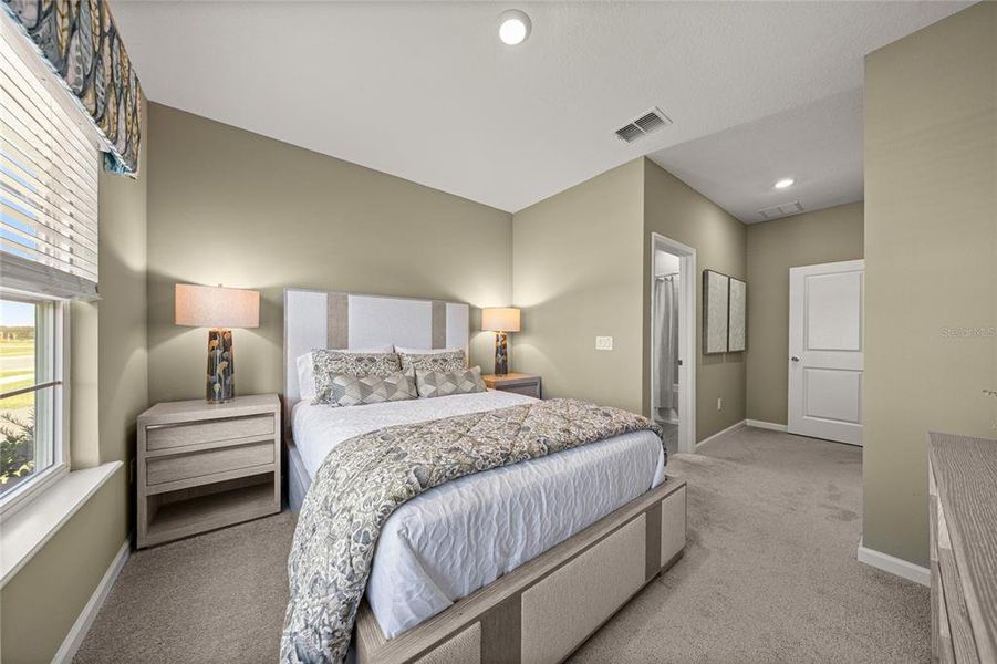 Furnished interior view inside a new home in Trailhead Landing, Alachua (Image 4).