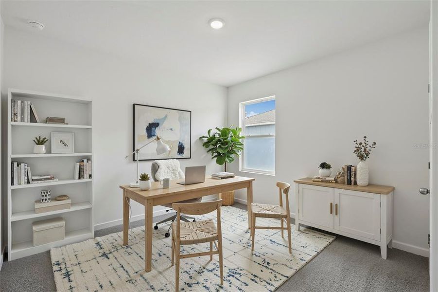 Furnished interior view inside a new home in Concorde, Sanford (Image 5).
