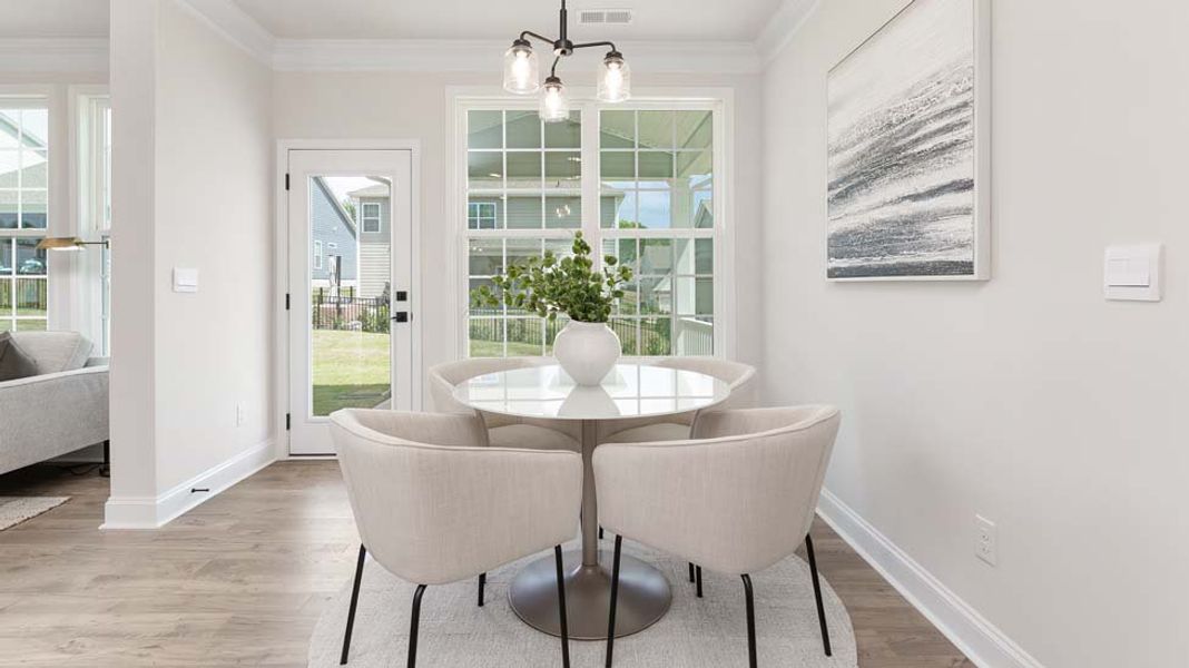 Furnished interior view inside a new home in Sylvan Creek, Denver (Image 11).