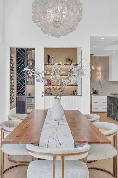 Furnished interior view inside a new home in , Houston (Image 13).