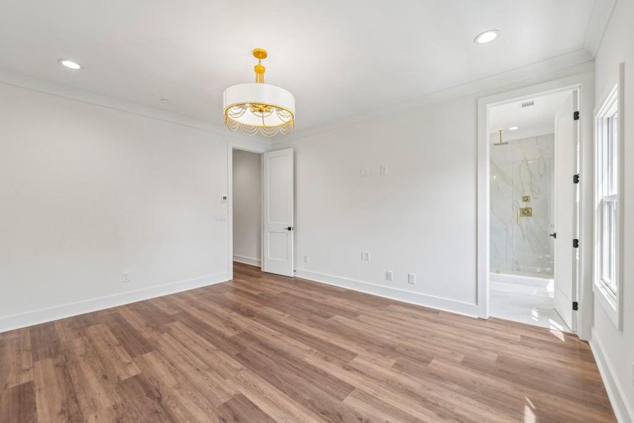 Spacious, unfurnished interior of a new home in Skyview On Broad, Sugar Hill (Image 40). Spacious, unfurnished interior of a new home in Skyview On Broad, Sugar Hill (Image 40).