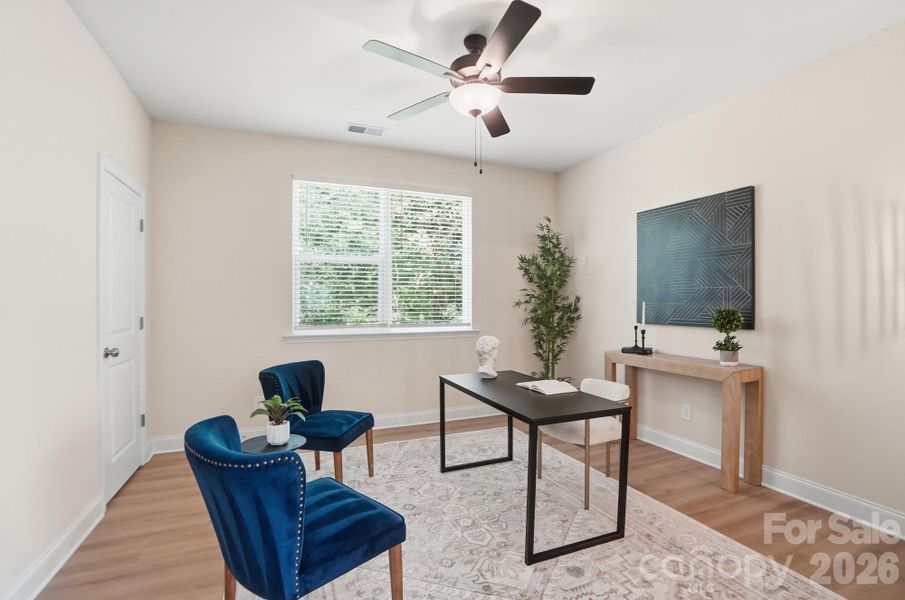 Furnished interior view inside a new home in , Charlotte (Image 30).
