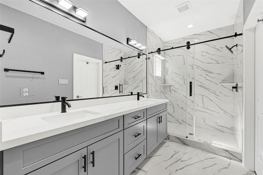 Furnished interior view inside a new home in , Houston (Image 5). Furnished interior view inside a new home in , Houston (Image 5).