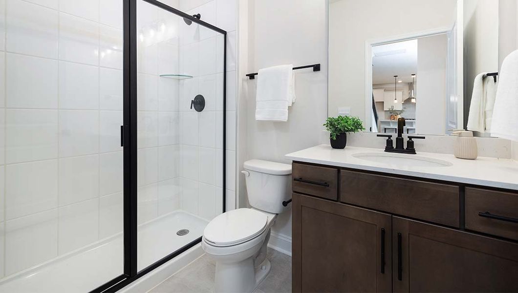 Furnished interior view inside a new home in Brantley, Mooresville (Image 22).