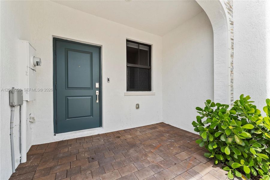Exterior details and patio area of a home in , Miami (Image 33). Exterior details and patio area of a home in , Miami (Image 33).